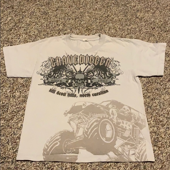 Other - Gravedigger Gray Youth T-shirt Digger’s Dungeon M